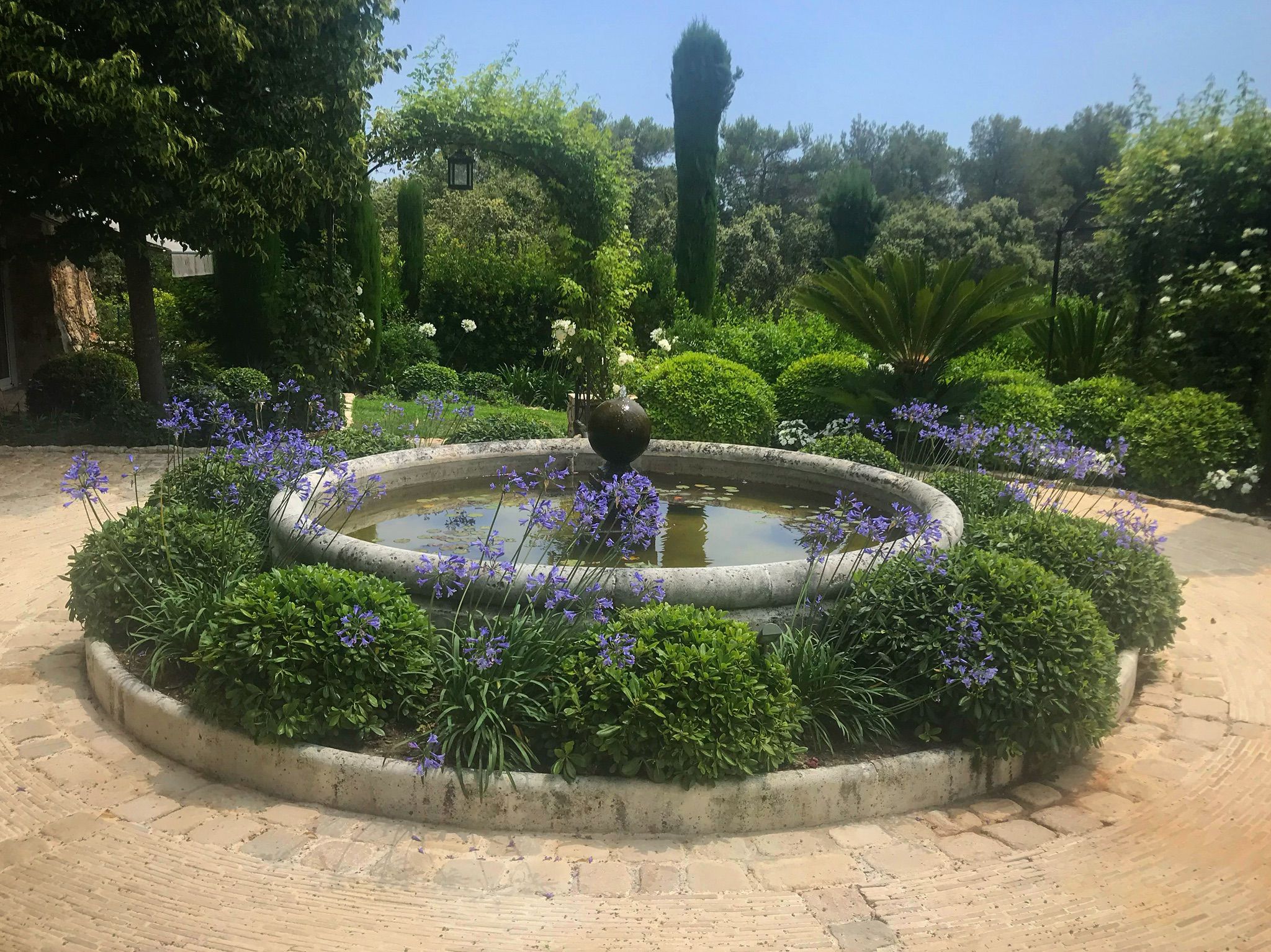 ADN Paysage - Fontaine ronde